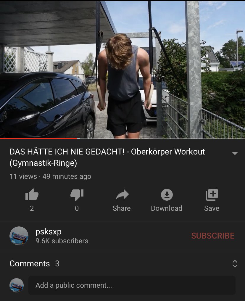Das Video ist oben! Viel Spaß damit youtu.be/7pDIQkGLtts
