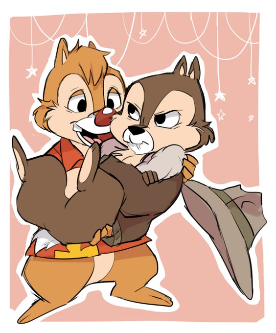 チップとデールのtwitterイラスト検索結果 古い順