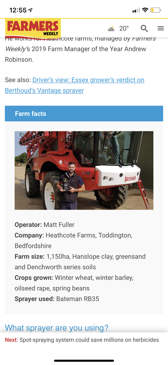 TheVI_Tweets's tweet photo. Fantastic to see all six 2020 #FSOOTY finalists featured in this week’s @FarmersWeekly giving their #DriversView. Here is overall winner, Matt Fuller’s article https://t.co/oYTwkex42L @SyngentaUK @scott_cockburn #BestPractice #IPM https://t.co/fIieuzLjXq