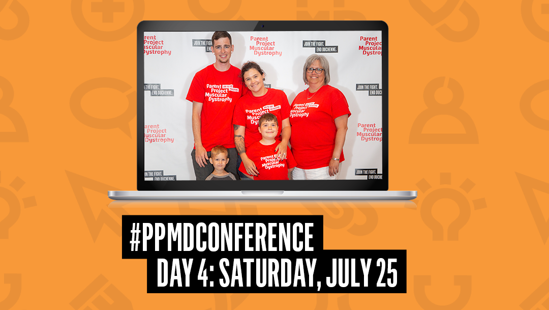 ParentProjectMD's tweet image. Welcome to Day 4, the final day of the 2020 #PPMDConference – Virtual Edition! Join us today for important panel discussions on research and care, as well as our Keynote presentation and a look ahead to 2021. Agenda &amp;amp; register: parentprojectmd.org/conference
