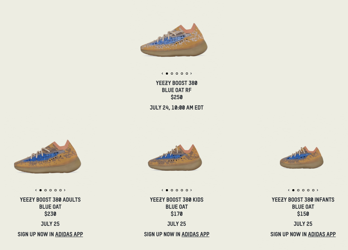 adidas us yeezy