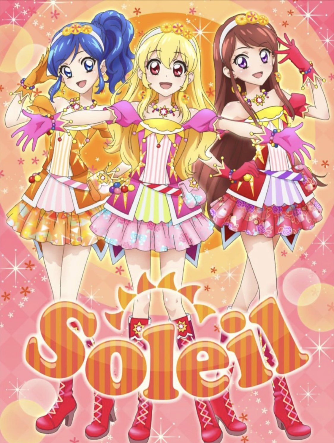 こうや オメっこなスノ担 3人組っていうとアイカツのこの3組が思い浮かぶけど キュートクールパッションって言う意味が分かるよね T Co K1elbhchnc Twitter
