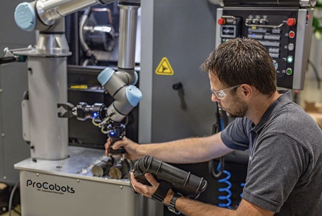 MASCOSoCal's tweet photo. Automation doesn’t have to be stressful or confusing. ProCobots makes it easy so you can transform your business, boost productivity and create a competitive edge.
https://t.co/YC9xhi7cw1
https://t.co/yDYaSMtJws

#cncmachining #procobots #hurco #manufacturing #technology #cobot https://t.co/y8OVBw2Fl6