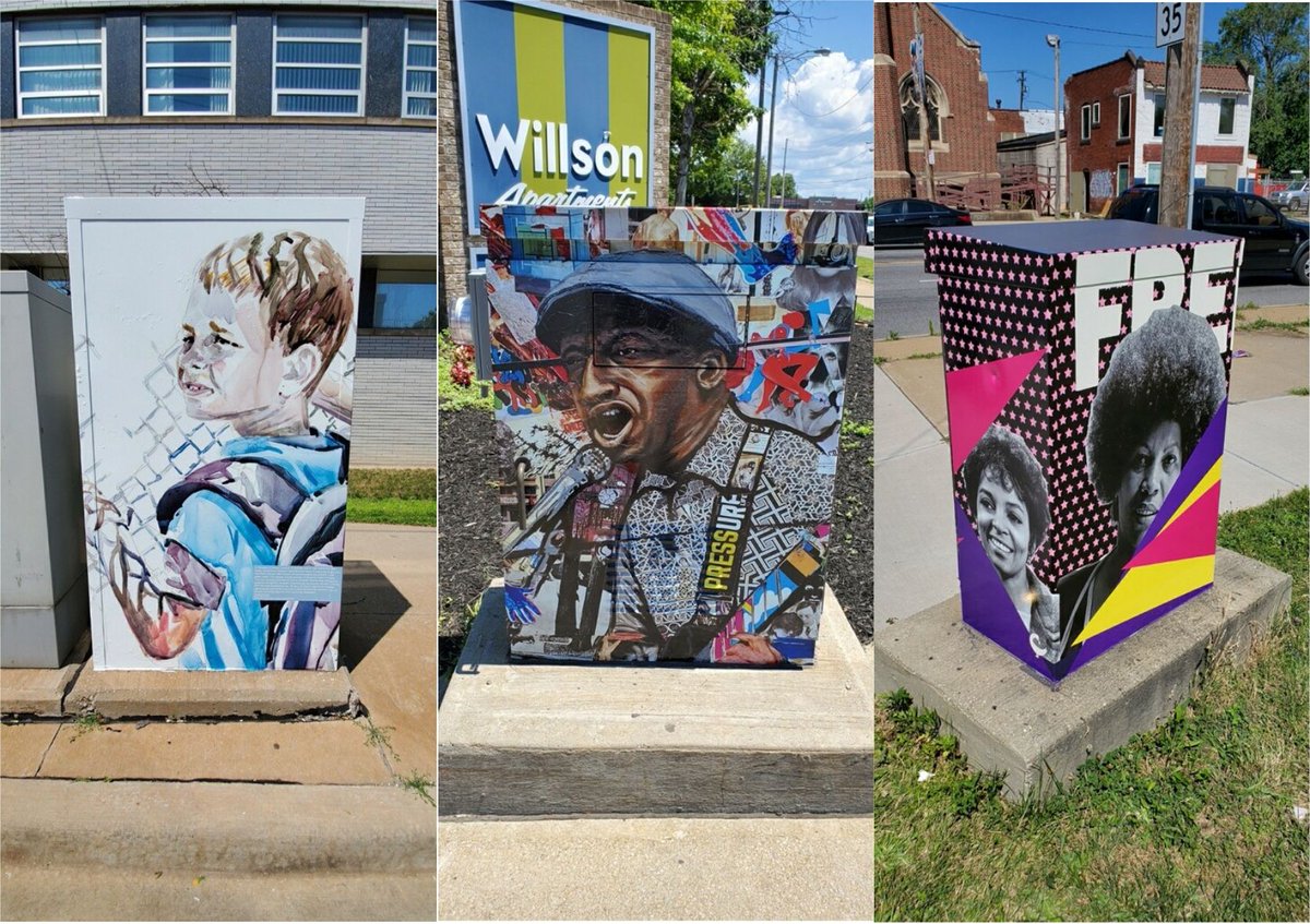 CentralGraphic1's tweet image. Now, utility boxes around our communities look awful. That is until you get some groovy artists and a cool graphics company to spruce them up! #utilityboxes