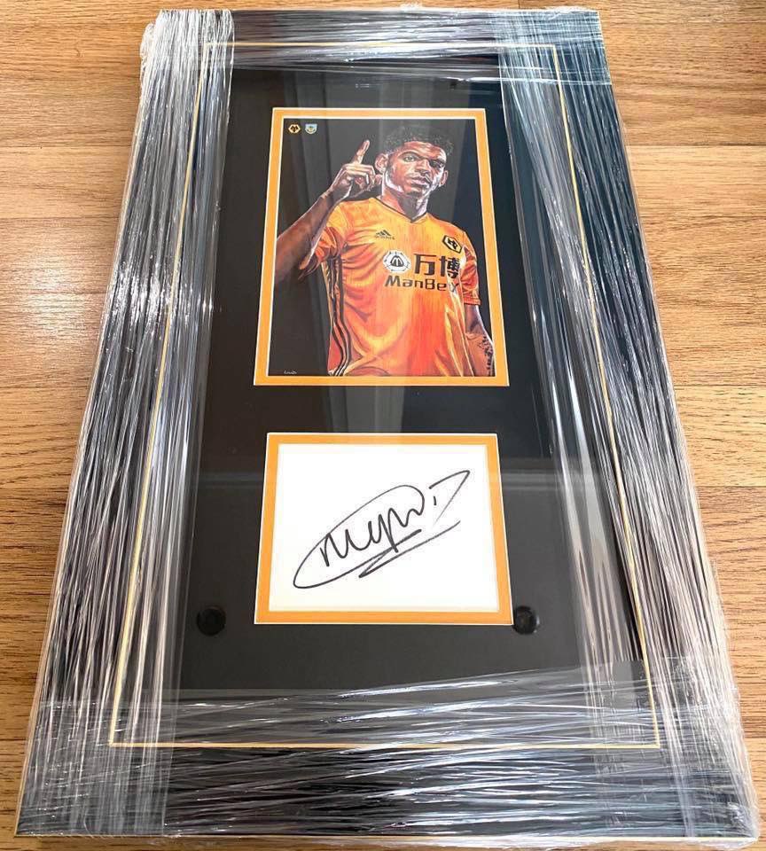 signedwolves's tweet image. BRAND NEW // MORGAN GIBBS-WHITE  
(Wolves v Burnley 25/08/19)

Hand signed 13 x 21” presentation - framed &amp;amp; mounted by the official framers of Wolves F.C!⚽️

Only £44.99!
Delivery or collection available.

🐺

#WWFC #WolvesFC #Wolves #WolverhamptonWanderers #MorganGibbsWhite