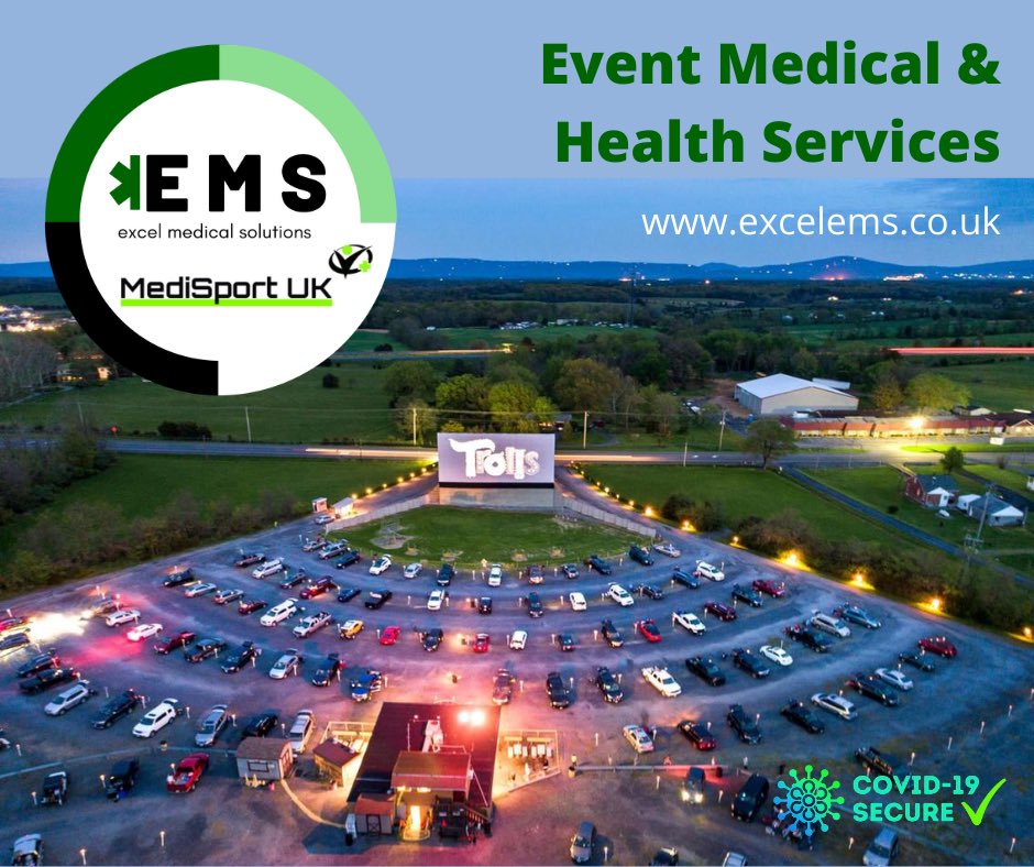 We provide medical, health and welfare services to events! 🚑

#outdoors #outdoorevents #thegreatoutdoors #driveinmovie #drivein #liveshow #arena #palladium #livemusic #livetheatre #rock #pop #family #familyevent #eventorganiser #eventplanner #eventsafety #eventprofsuk