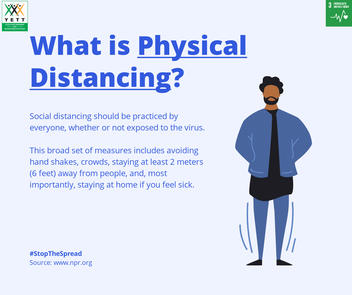 YetTrust's tweet photo. Physical distancing should be practised in combination with other EVERYDAY PREVENTIVE ACTIONS to reduce the spread of Covid-19, including wearing mask, avoiding touching face with unwashed hands &amp; frequent washing of hands with soap and water for at least 20 seconds. https://t.co/7te8oV8xPD