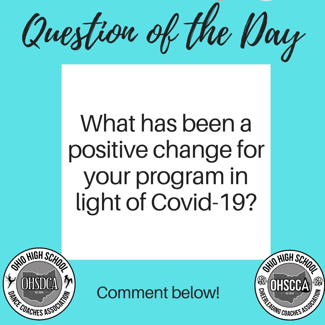 OHSDCA's tweet photo. We want to hear from you! Things look very different right now, let’s focus on a positive. https://t.co/5dJjUkIsfS
