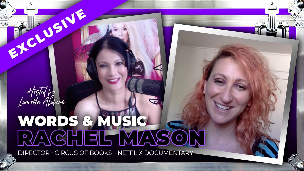 lamcpresents's tweet photo. Happening in an hour! Catch @netflix documentary @CircusBooksDoc Director @RachelMasonArt on #WordsAndMusic ~ today, July 20:
SG • 9pm SGT
US • 6am PST / 9am EST
TUNE IN here on #TwitterLive!
#CircusOfBooks #RachelMason https://t.co/dc1cTKvjkD