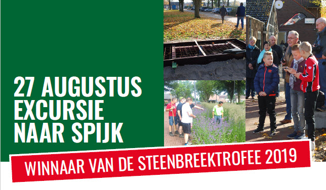 SteenbreekNL's tweet photo. Op 27 augustus organiseren Stichting #Steenbreek, Dorpsraad Stichting Actief Spijk en gemeente Zevenaar een excursie naar #Spijk. Dit dorp won in 2019 de #Steenbreektrofee. https://t.co/dwhXhB87c5 @Stg_ActiefSpijk @Zevenaar https://t.co/997FBUzt6k