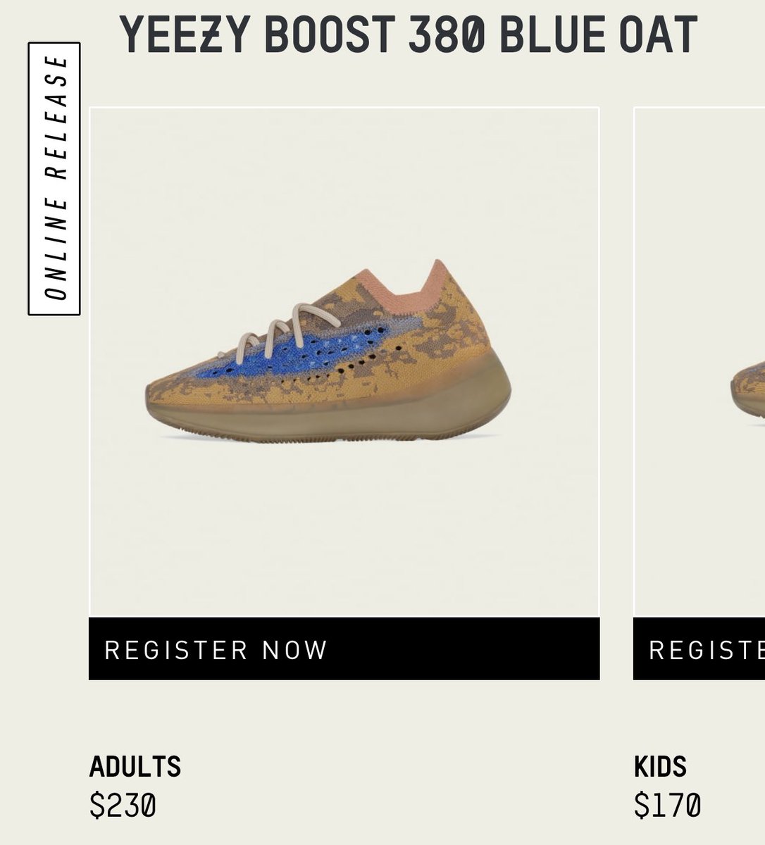 yeezy boost 380 adults blue oat