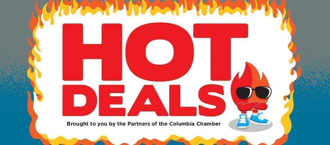 ColaChamber's tweet photo. #HotDeals: Check out some deals our Partners are having right now!
From discount codes to free delivery! 🤑
Hot Deals >>> https://t.co/rUw2Bt7K3C
Interested in posting your Hot Deals?
Learn How >>> https://t.co/P5dBoMZmd8
#ShopLocal #ShopCola #HotDealMonday https://t.co/ioHjnskpY7