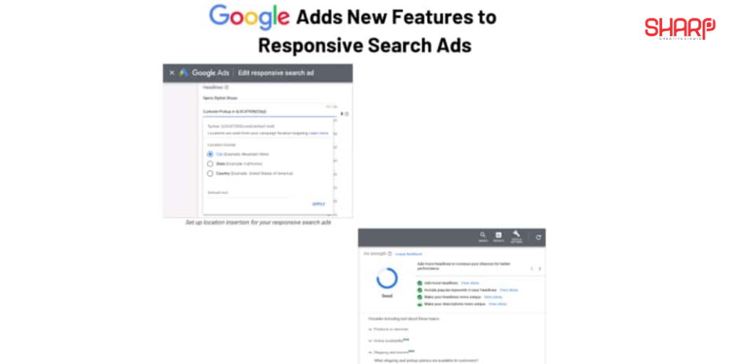 infosharpmedia1's tweet photo. Google Search Ads Update #sharpmedia #sharpdigitalmarketing #digitalmarketing #marketing #socialmediamarketing #socialmedia #google #business #branding #marketingdigital #onlinemarketing #googleadsupdates #contentmarketing #advertising #GoogleAds https://t.co/mdyXMyarHk