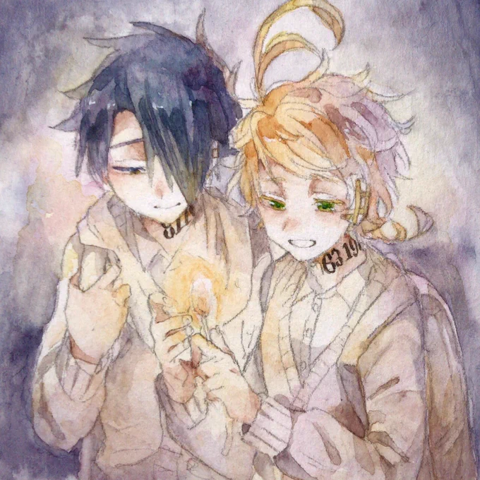 あったかいね
 #約束のネバーランド 