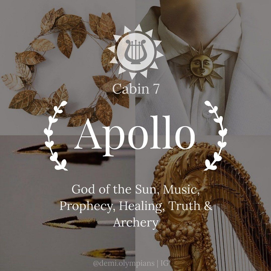  #KEVIN: Apollo was a major Greek god who was associated with the bow, music, and divination. The epitome of youth and beauty, source of life and healing, patron of the civilized arts.