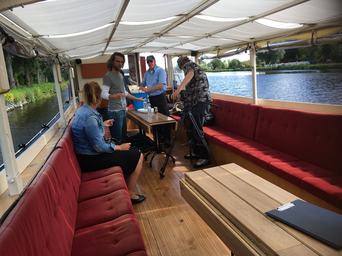 Vandaag opnames met Anne Marie van Brecht, adviseur erfgoedlijnen voor leiden400.nl  en <a href="/mayflower400nl/">Mayflower400 NL</a>: van het oudste OV met dienstregeling: de trekschuit van A'dam - Haarlem - Leiden tot Delfshaven: Intercity v.d. Gouden Eeuw tot ....... (1/2)