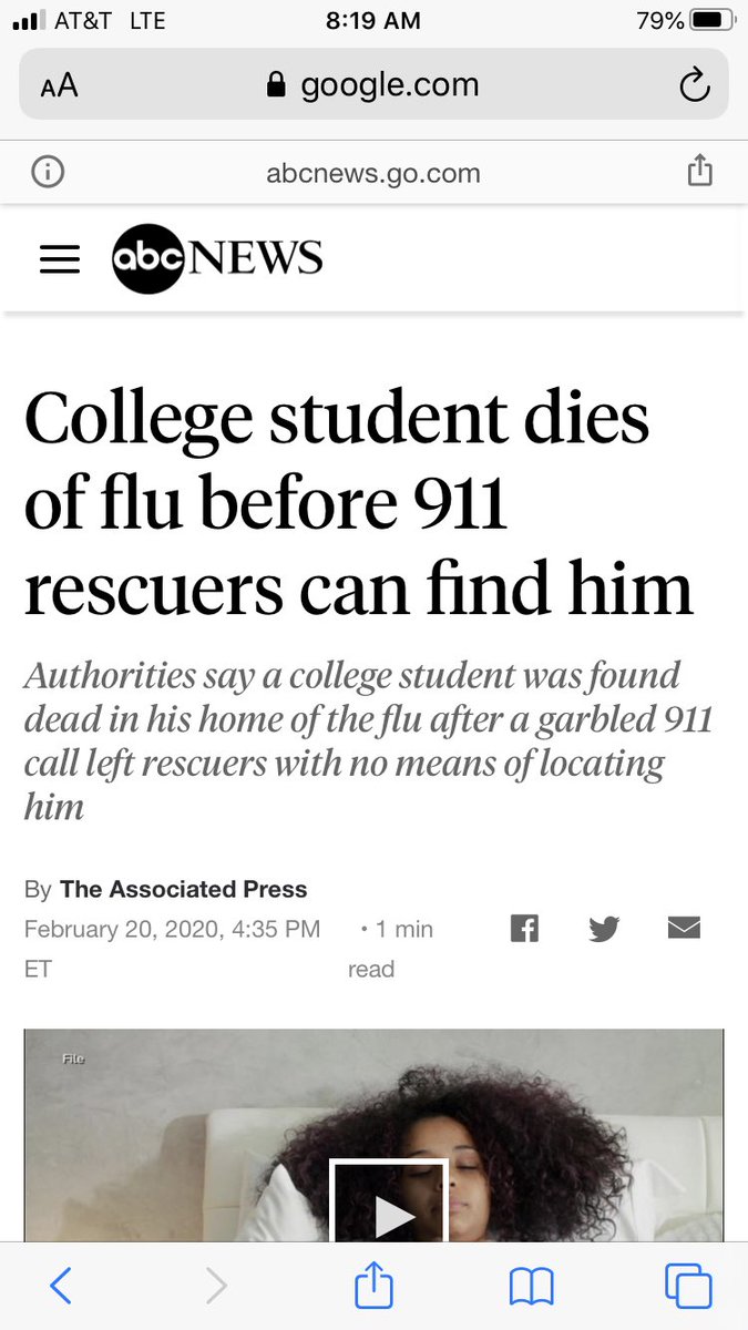 3/ Virginia. New York. Oregon. South Dakota. All within days of each other. You didn’t hear about any of these deaths because the national media didn’t care about them - but they are far more common than  #SARSCoV2 deaths in young adults have ever been.