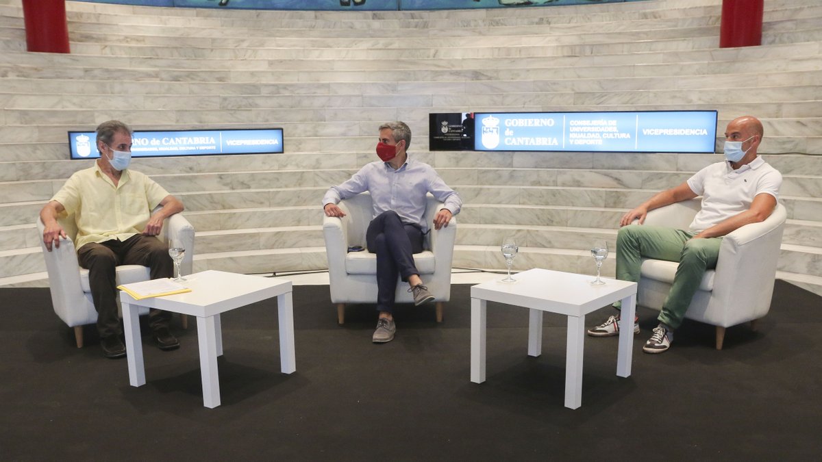 cantabriaes's tweet photo. .@culturacan presenta la sexta edición de #Aselart #Mazcuerras para acercar la cultura y el arte a #Cantabria
👉 @Pablo_Zuloaga ha animado a disfrutar "de una manera segura" de las propuestas artísticas, musicales y literarias
https://t.co/fhAeaXFuDw https://t.co/LaoGvVHf2e