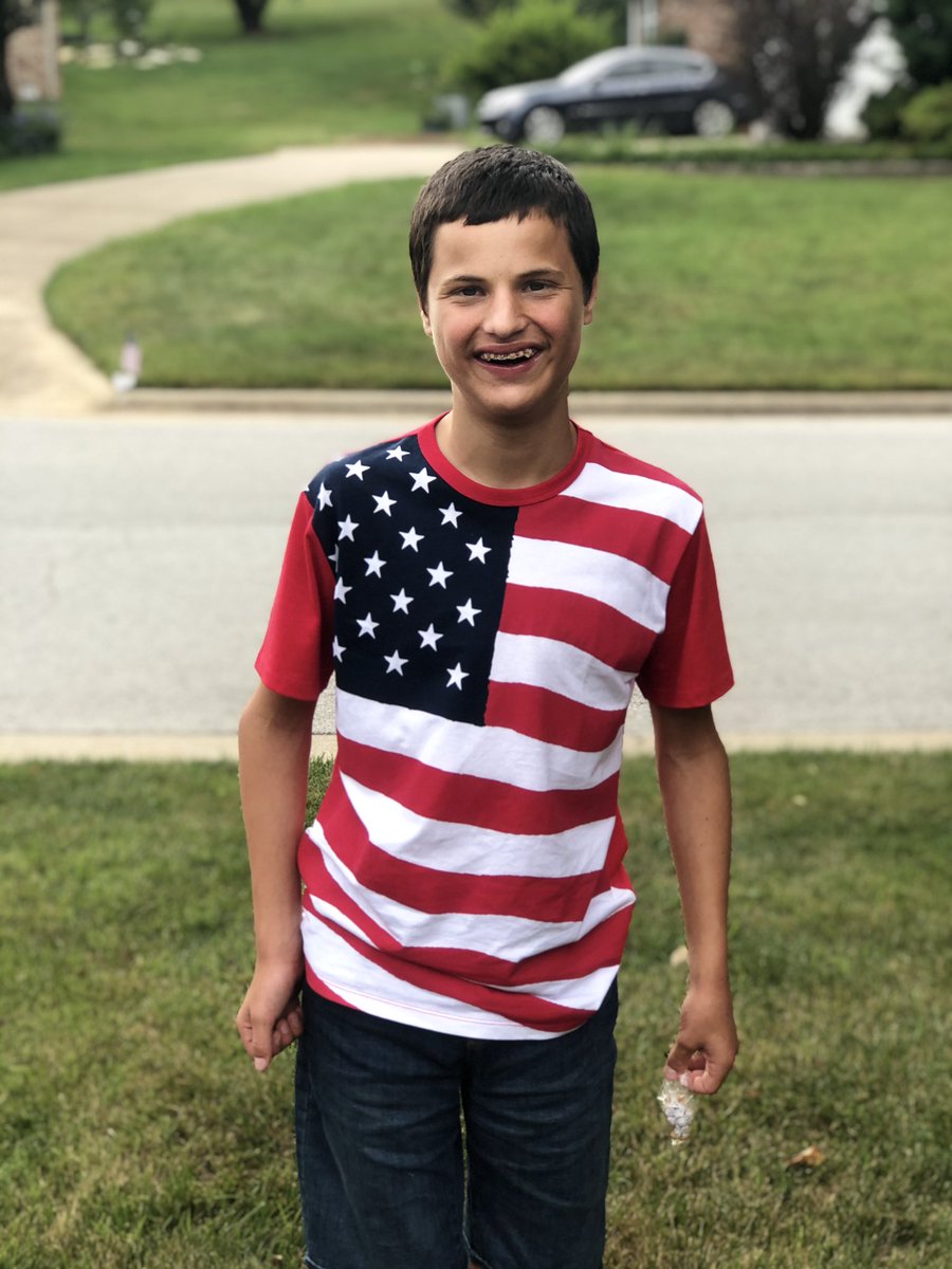 FlatCaleb's tweet photo. Today this guy turns 14. Happy birthday Caleb. One year closer to becoming an officer. 👮🏻‍♂️ https://t.co/OAXBOPQBAQ