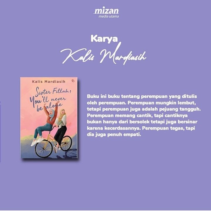 BukuWanita's tweet photo. #ReadyStok Buku #SisterFillah @mardiasih masih ada bonusnya nih. TERBATAS

Cuss langsung aja ke 👉 https://t.co/AoCA8qIM3H https://t.co/D6GqqauYmy