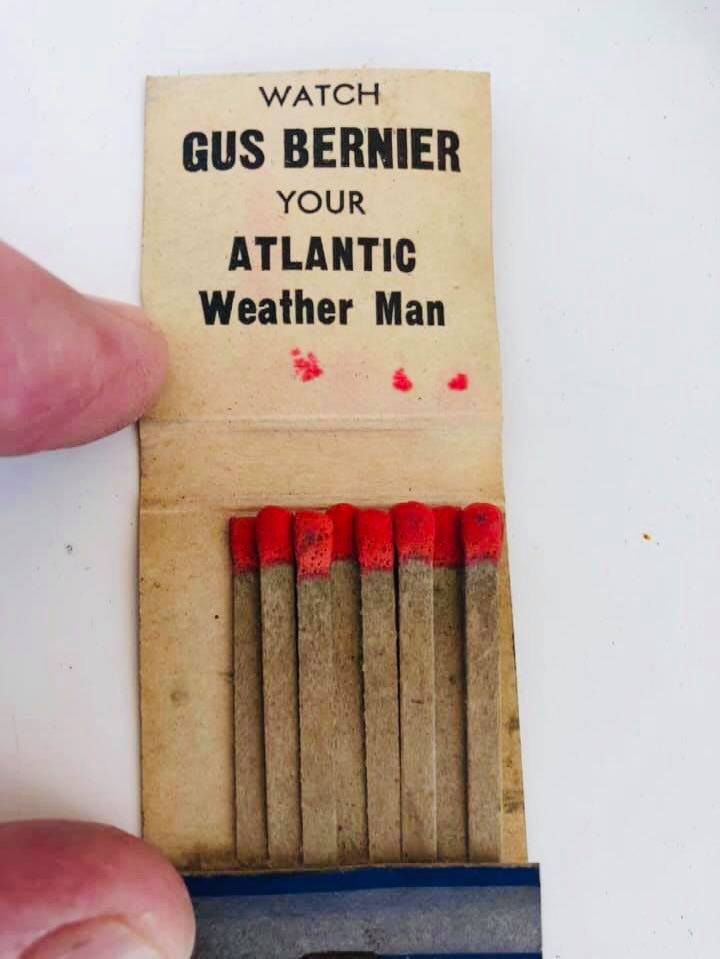 sean_wmur's tweet photo. Do you remember Uncle Gus on @WMUR9? Then maybe you remember how he was advertised years ago. A family member sent these pics. The matchbook was discovered in an old tackle box. #nhchronicle  #UncleGus https://t.co/sYceBKSJsO