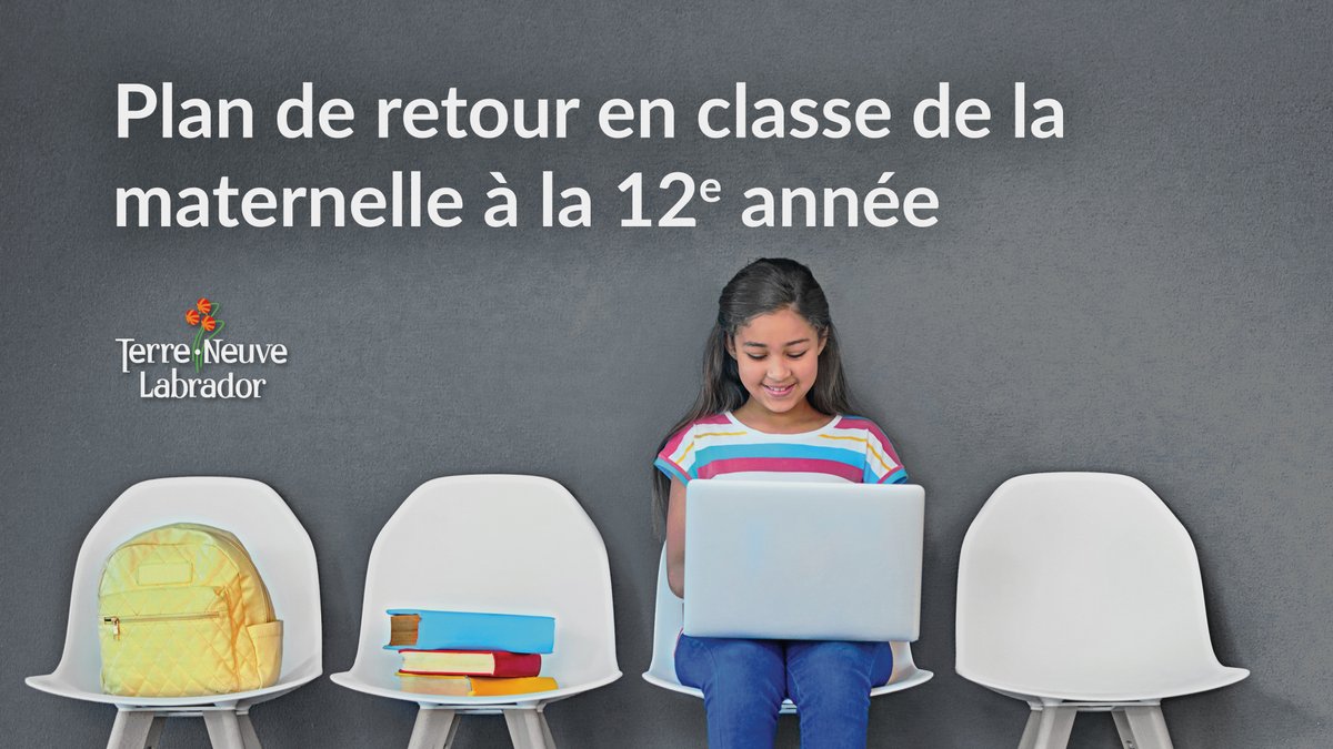 Le Plan de retour en classe de M à 12 de T. N. L. de septembre est axé sur la sécurité des élèves, des enseignants, des employés et des familles, selon les recommandations et les conseils de divers experts, y compris de la santé publique provinciale.  shorturl.at/eftAW
