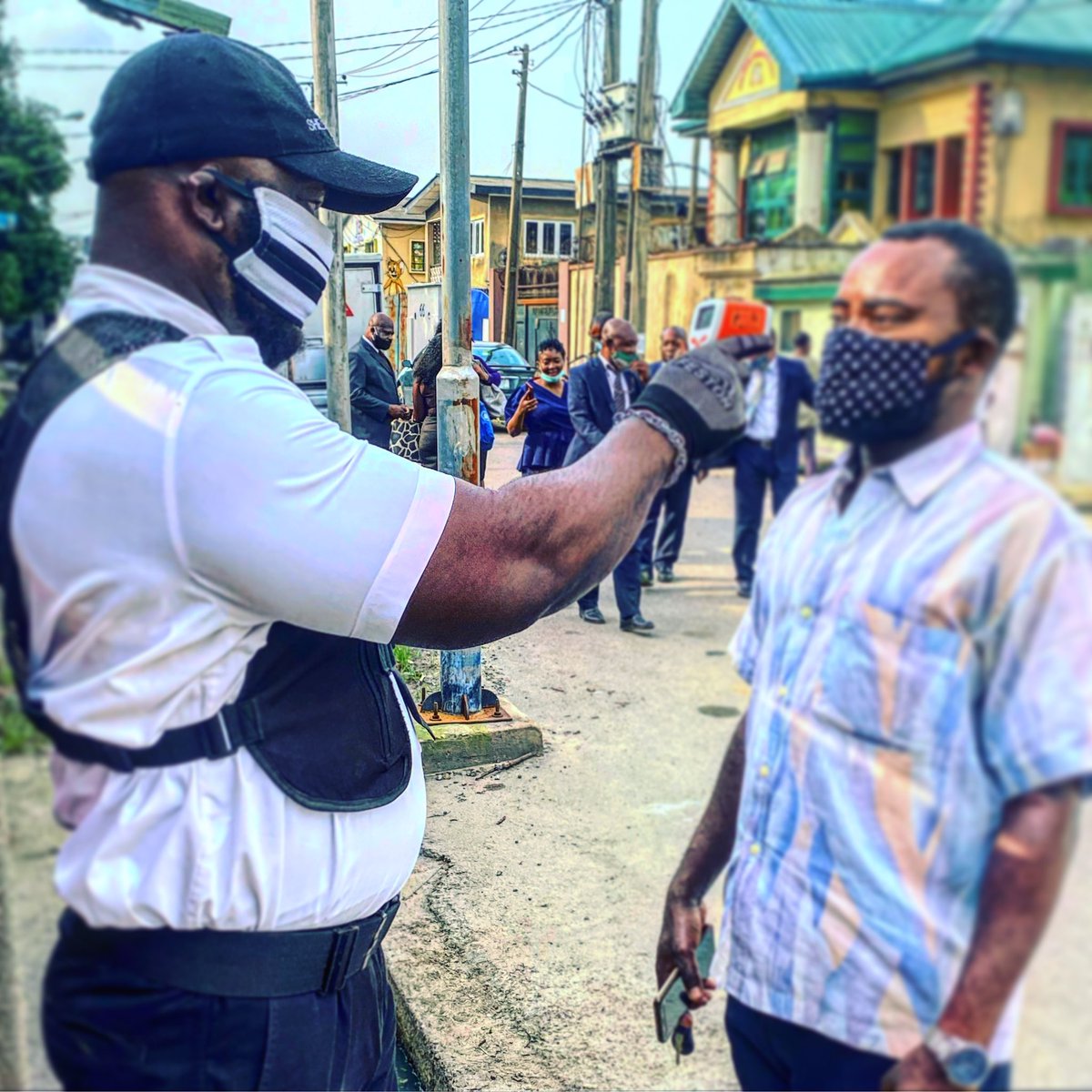 Shieldsworth's tweet photo. #shieldsworthsecurity at The Surulere friends of OLUMIDE AKPATA Cocktail Meeting.. .
•
•
Take Responsibility.
Here to ensure all set rules and precautionary measures from the Nigerian Federal government and NCDC on COVID-19 is strictly and effectively adhered to.
.
Such as; https://t.co/PvYTzbSXSs