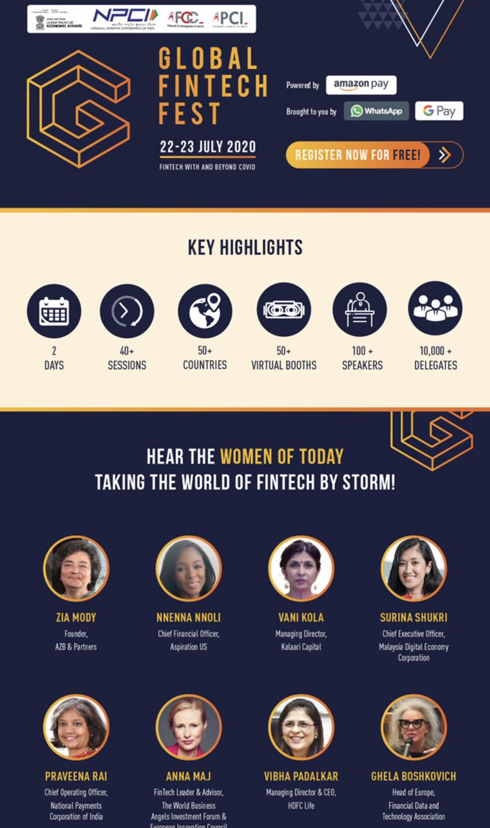 SuryaNavin's tweet photo. Meet the Women Leaders of Fintech at 

https://t.co/kFcSLrrm35 https://t.co/L2fHrgpHCd