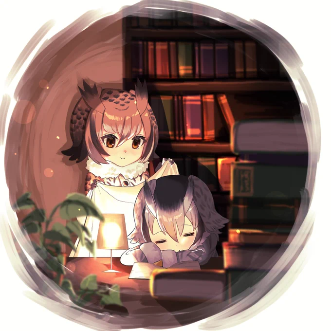 すやすやおつかれ…zzZ
#けものフレンズ 