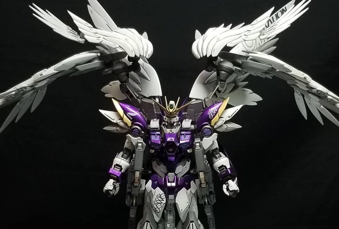 WJexter's tweet photo. Completed!  #hiresolution #winggundam #wingzero #gunpla #gundam #scalemode https://t.co/Zcus1VfId7