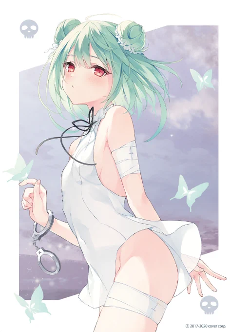 潤羽るしあさんの活動一周年記念ボイスの特典イラストを描かせていただきましたᕦ(ò_óˇ)ᕤ
アクキーの彩色も担当しております～! 
