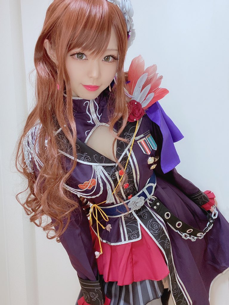 今井リサ　コスプレ BanG Dream! バンドリ！ Roselia 🥀Ba.今井リサ ｢ね、似合ってる？良い