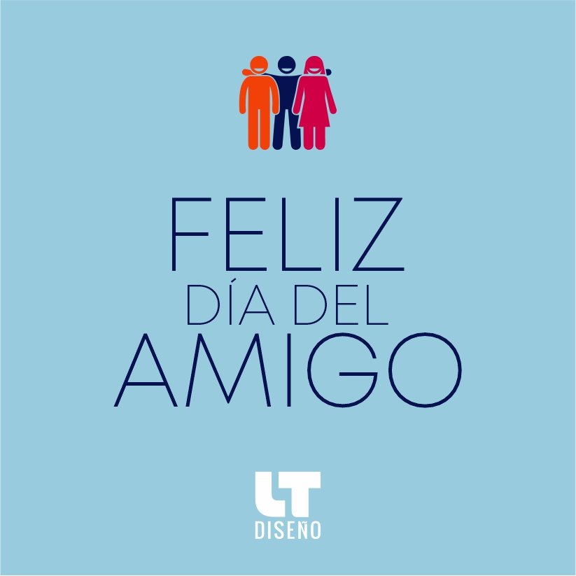 CreativosLt's tweet photo. Feliz día de la Amistad! Y en especial a todos nuestros amigos...😊 #DiaDelAmigo #amistad #Salta #disenografico https://t.co/NZhgsGvb2h