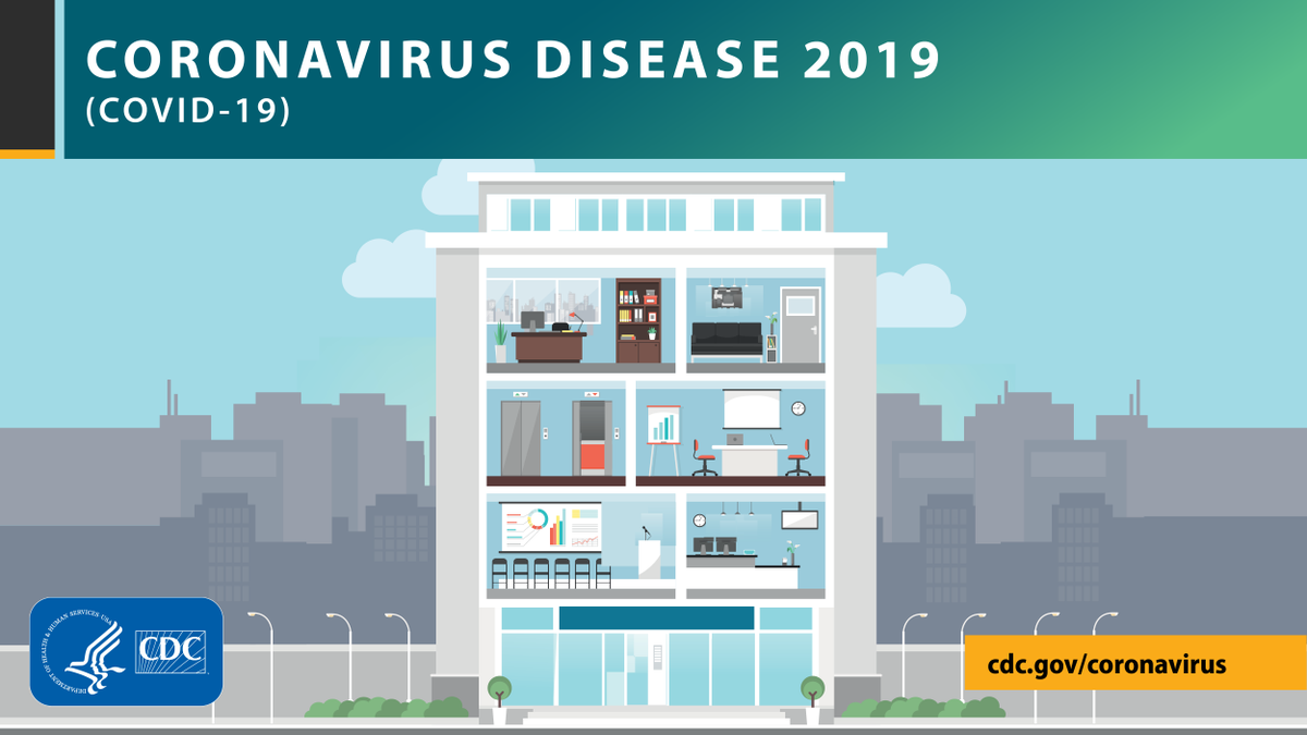 NIOSH's tweet photo. Office building employers, building owners and managers, or building operations specialists: Create a #COVID19 workplace health and safety plan to help protect workers and clients. Learn how: https://t.co/xOGrrpfVJ2 https://t.co/ohHYyfe5ZJ