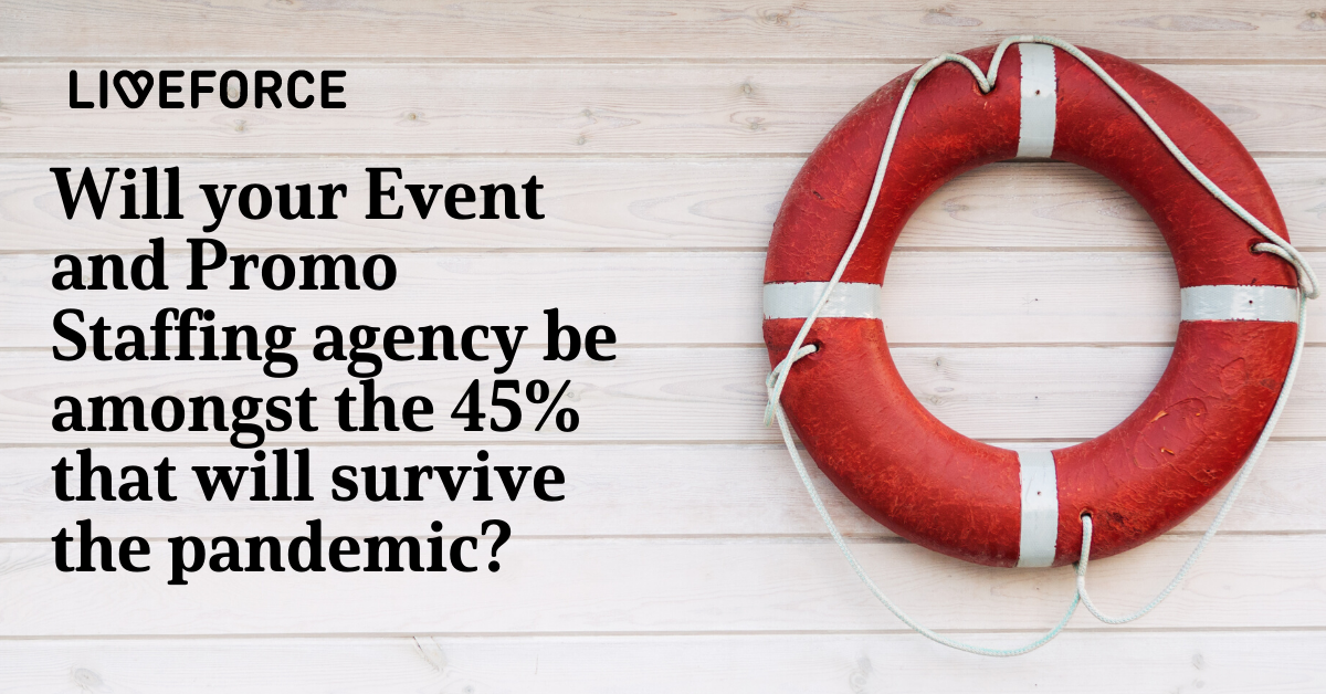 Liveforceapp's tweet photo. Download our Event and Promo Staffing Agency Covid-19 Impact Report to find out more: https://t.co/LxDjziNTuk. https://t.co/salZNjrZ8L