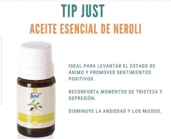 Depresión y tristeza? Aceite de Neroli para ti 😁