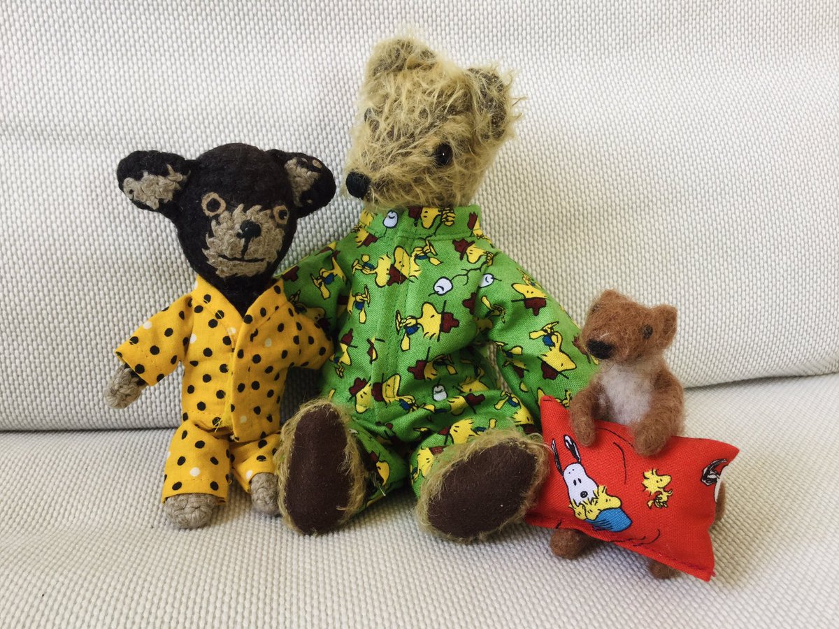 Bjorn would like to show you the wonderful new pyjamas he received from House of Bearmani. My jimjams are also Bearmani as is Werner’s little pillow #toddyshug <a href="/snuffynorton/">SnuffyNortonBearmani</a> <a href="/TourGuideTed/">🇺🇦TourGuideTed©🧸🏳️‍🌈🐦🇪🇺</a> <a href="/natalie_rizvi/">Natalie rizvi</a>