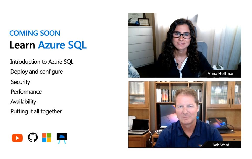 BrentO's tweet image. Microsoft's running a free Azure SQL Bootcamp: 2 hours a day, Aug 17-21 with Bob Ward and Anna Hoffman. channel9.msdn.com/Shows/Data-Exp…