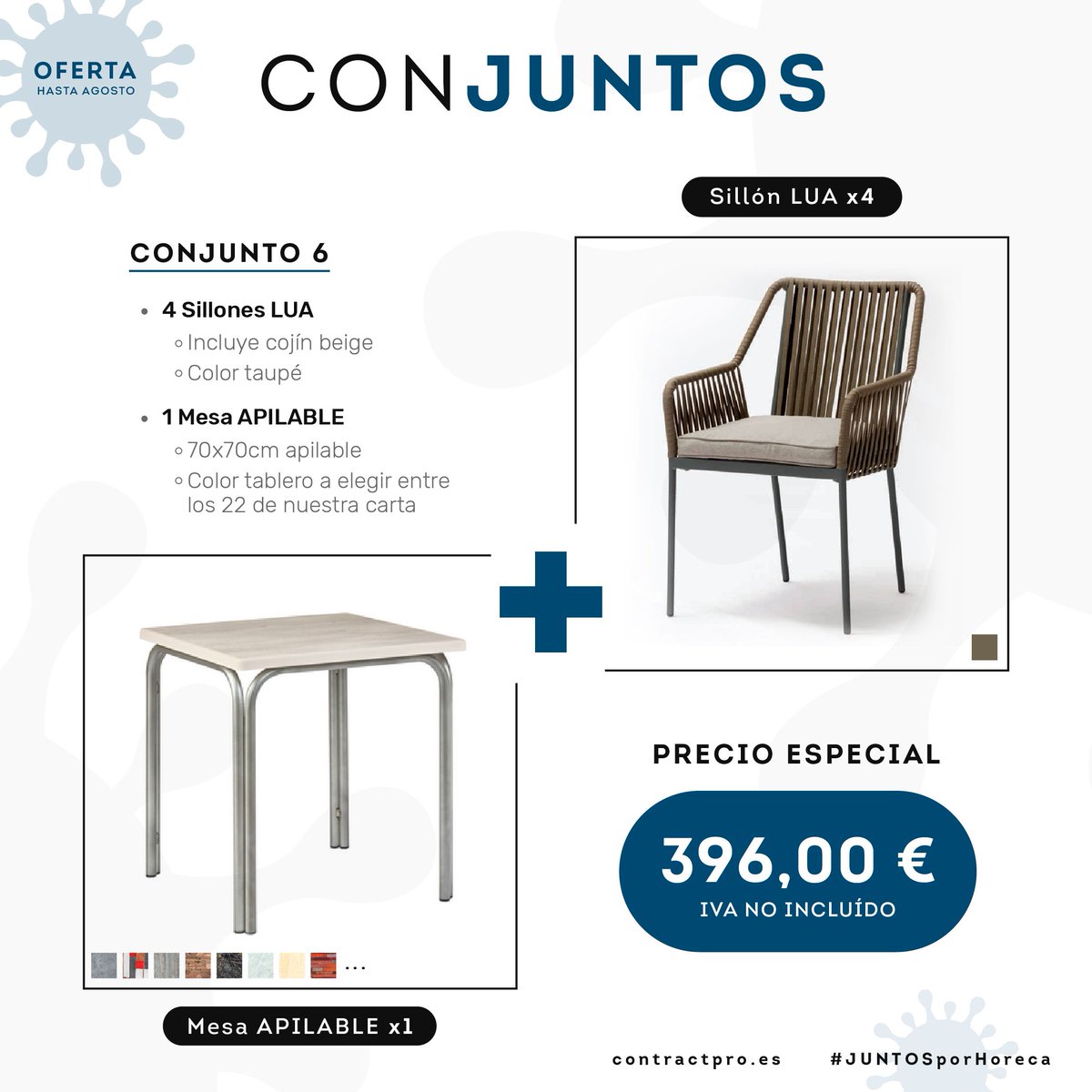 📢 Por que todo lo que nos pasa desde hace unos meses es excepcional, hemos decidido ampliar la #promoción de #reapertura 1 mes más. 

Descubre los 6 conjuntos y todos sus detalles en la #tiendaonline  👉 buff.ly/2DSdag3