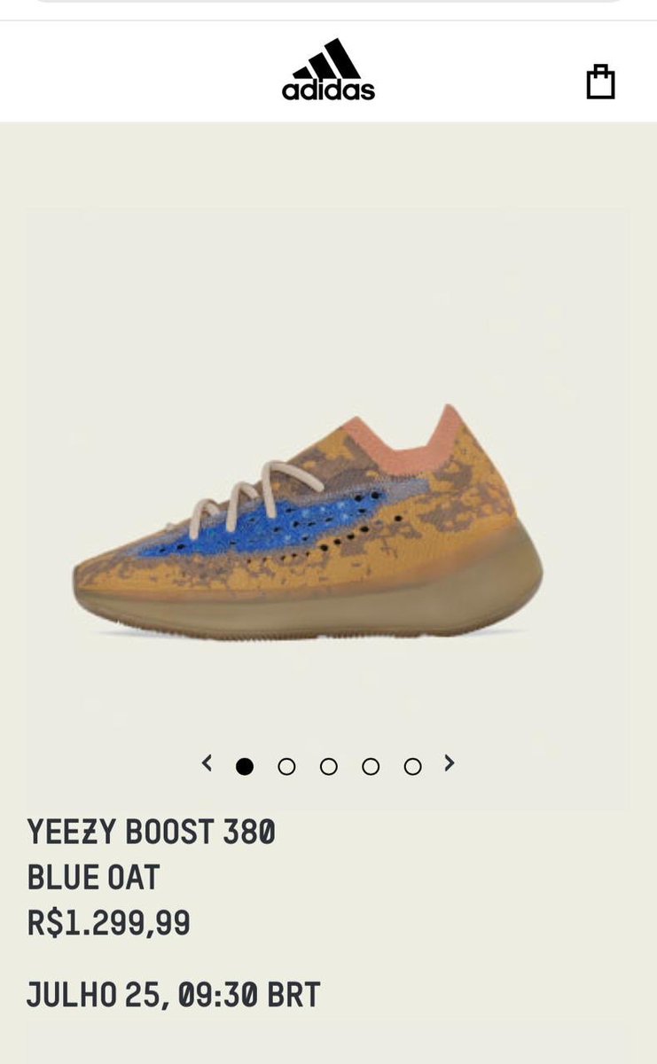 yeezy lançamento