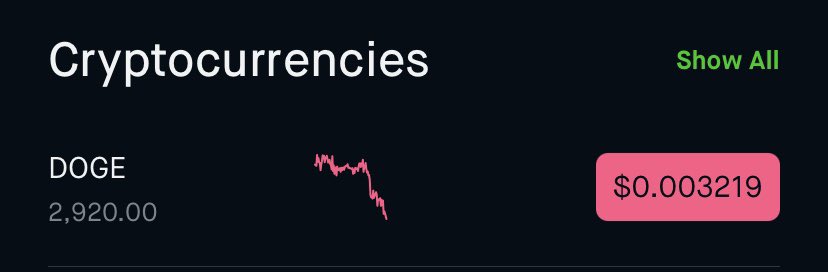zeraphenom's tweet photo. Dogecoin is looking like a road trip from Pensacola to Miami. #cryptocurrency #dogecoin #Florida #Miami https://t.co/LBE0YaW2qt