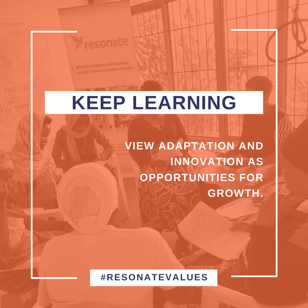 Rworkshops's tweet photo. Always have more to learn in your pursuit of impact. View adaptation and innovation as opportunities for growth.
#ResonateValues #storytelling
#feminist #leadingchange #empoweringwomen #womenwholead #girlboss #africanyouth #resonate #SDG5 #confidence https://t.co/HsvWPaJxXW