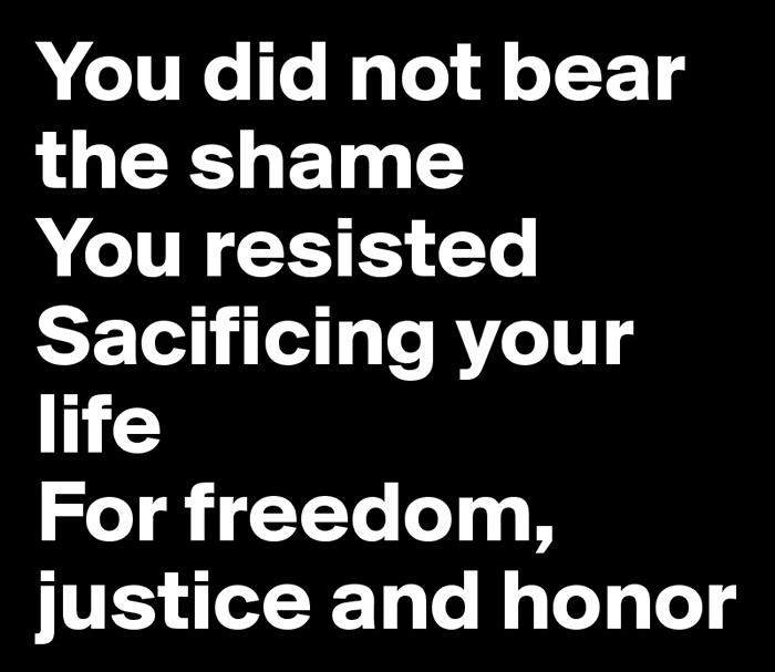 EagleSyrian1's tweet photo. 📢 You did not bear the shame.

You resisted.

Sacrificing your life for freedom, justice and honour.

- German Resistance Memorial 

#July20Plot #Valkyrie 

#Germany #Syria 
#Hitler #Assad https://t.co/vZJLqdyXE2