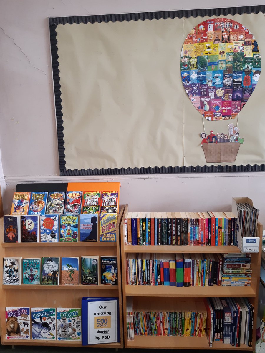 MarkASmith85's tweet photo. @MrMullenTeachY6 @ReadingExplorer @MrEPrimary Great minds ๐
Your reading area looks brilliant btw - inc. windows kids can actually see out of!
Mine still needs a lot of work. Hoping to add children's own recommendations and maybe some postcards from authors.
#readingforpleasure
#circleofreading https://t.co/EX4RyBspTX