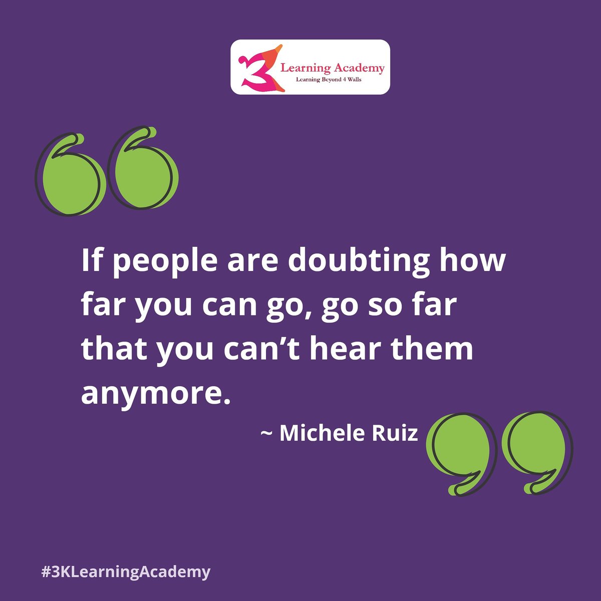 3Acdemy's tweet photo. Never doubt about yourself !!

#3KMondayMotivation #3KLearningAcademy 
#MondayMotivation #motivation #motivationalquotes #mondaymorning https://t.co/diT1nCYW5i