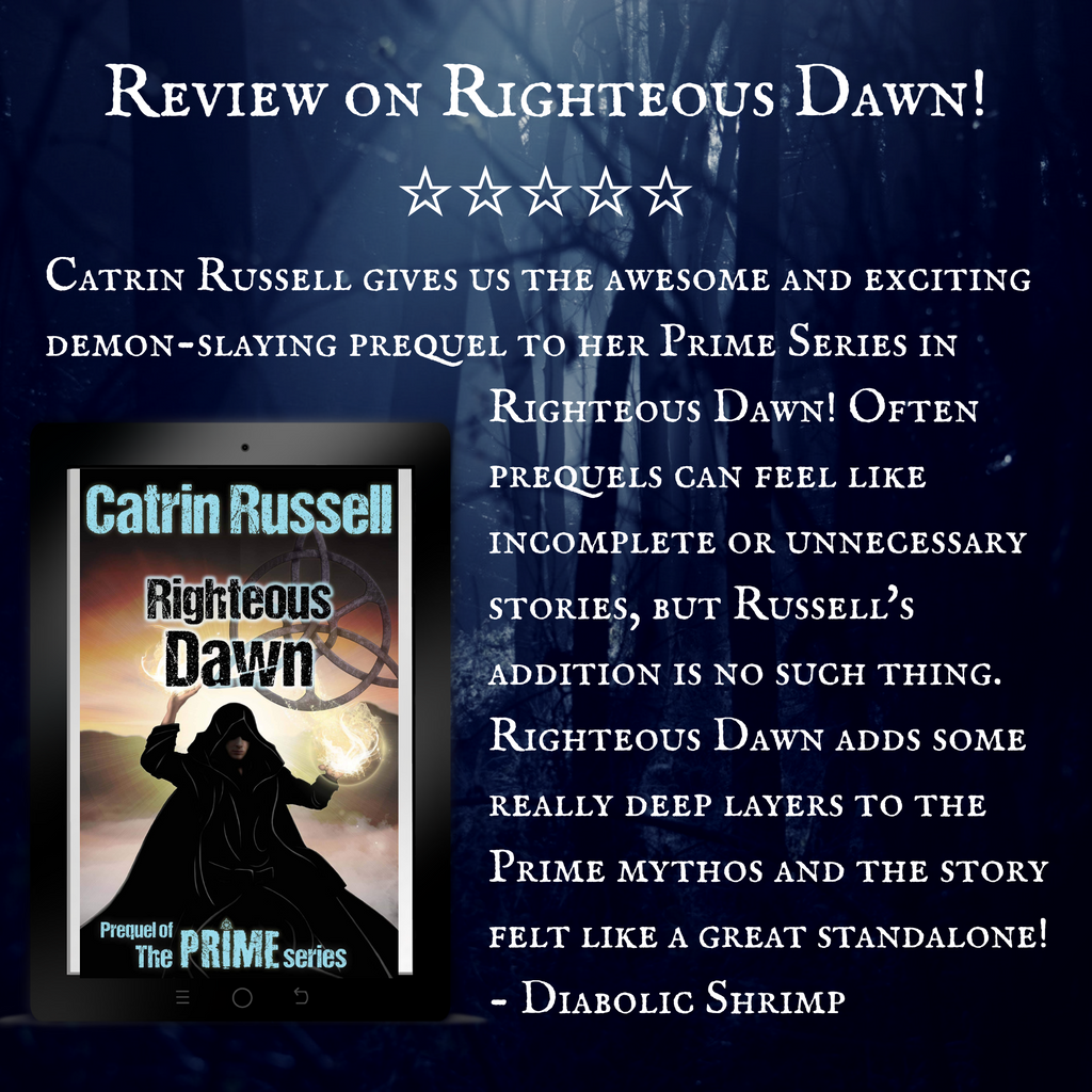 RussellCatrin's tweet photo. 5 stars for my #shortstory #prequel #RighteousDawn! 🌟

Read the review here: https://t.co/4c75gy2run

Sign up to my newsletter for a copy: https://t.co/DvJLjLGDXY

#BookReview #BookDragon #Bookish #BookLover #IndieBook #Bibliophile #Bookworm #WritingCommunity #ReadingCommunity https://t.co/aIpO3KgfSc