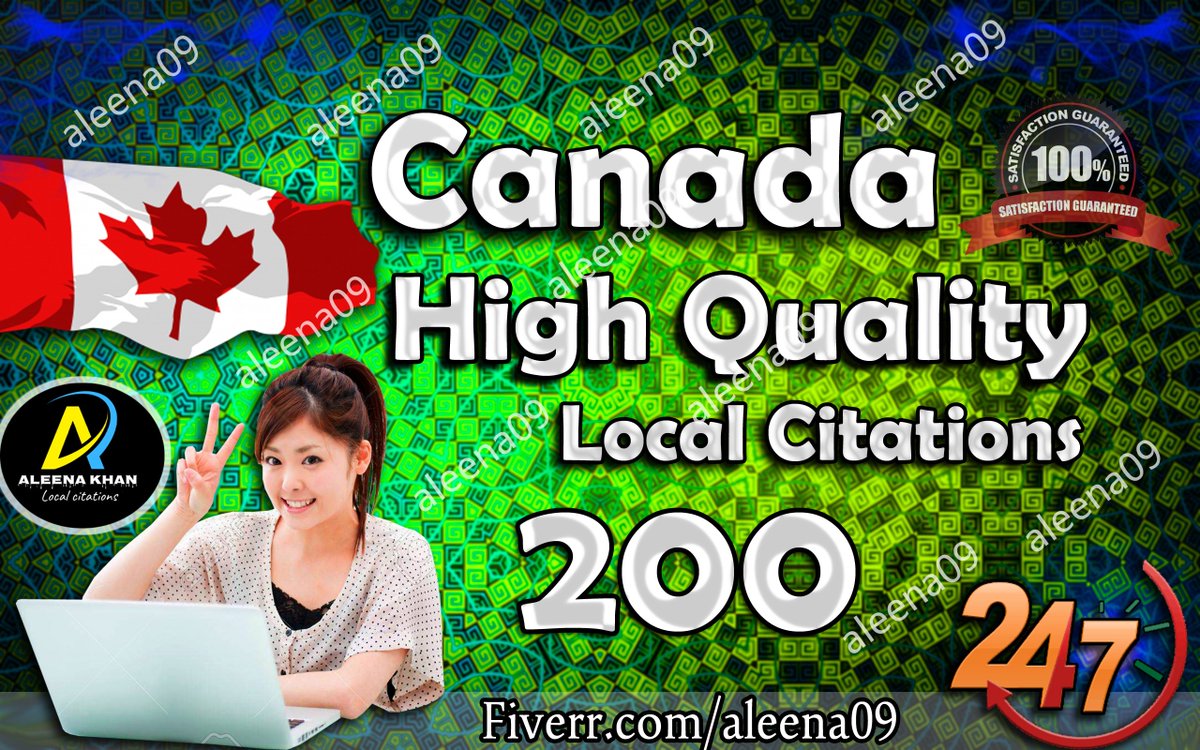 LocalCitations_'s tweet photo. ️I will Create 200 High Ranking Canada Local Citations For your website .... ❤️😍
https://t.co/CJ3rPw8Zko
#CAlocalcitations #Citations #SEO #ranking #SEOCitations #Localcitations https://t.co/4ooklD8nsI