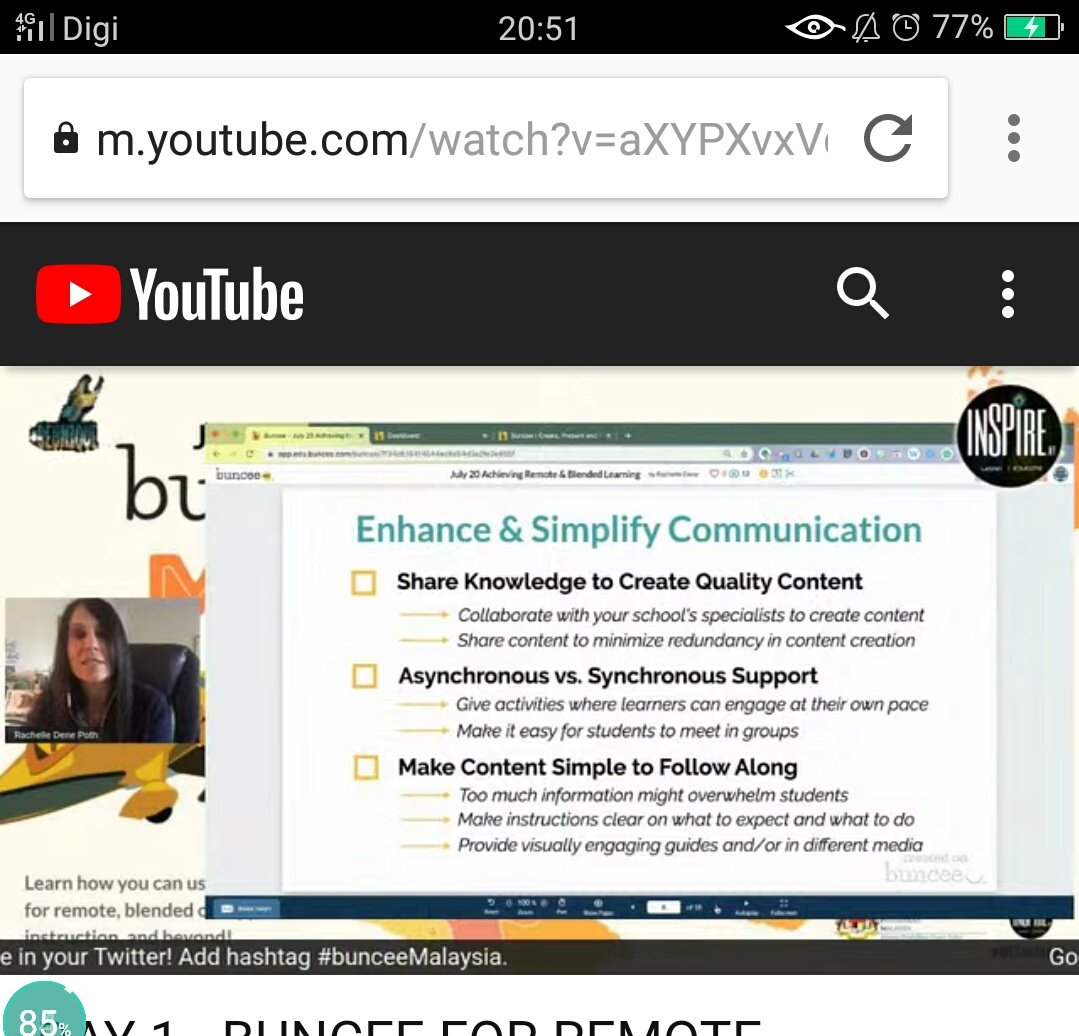 dilegaah's tweet photo. Buncee able to build a community and a relationship among the students and the educators... Besides, It also useful to enhance and simplify communication such as share knowledge to create quality content... @TeacherNurLisa1 @Fizah23143 @Teacher_Diy @Buncee #BunceeMalaysia https://t.co/vxiCoojTlz