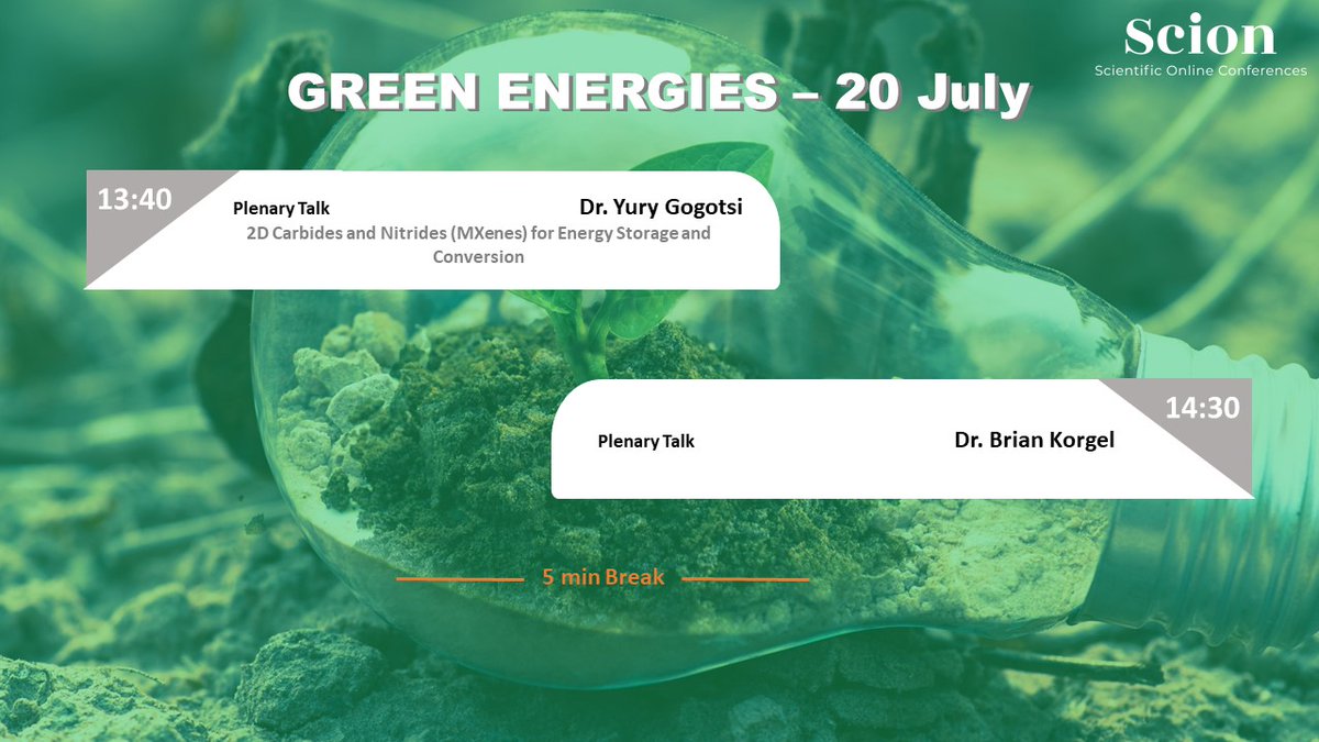 SCIONconf's tweet photo. The Green Energies Conference is almost at its half time. 
Take a look at the following talks and get in touch to know more about our conferences. 

#SCION #GreenEnergy #Greenenergy #onlineconference #triboelectric #energyefficiency #ScienceMatters #Cassava #algorithmengineer https://t.co/ApyoDQVNgJ