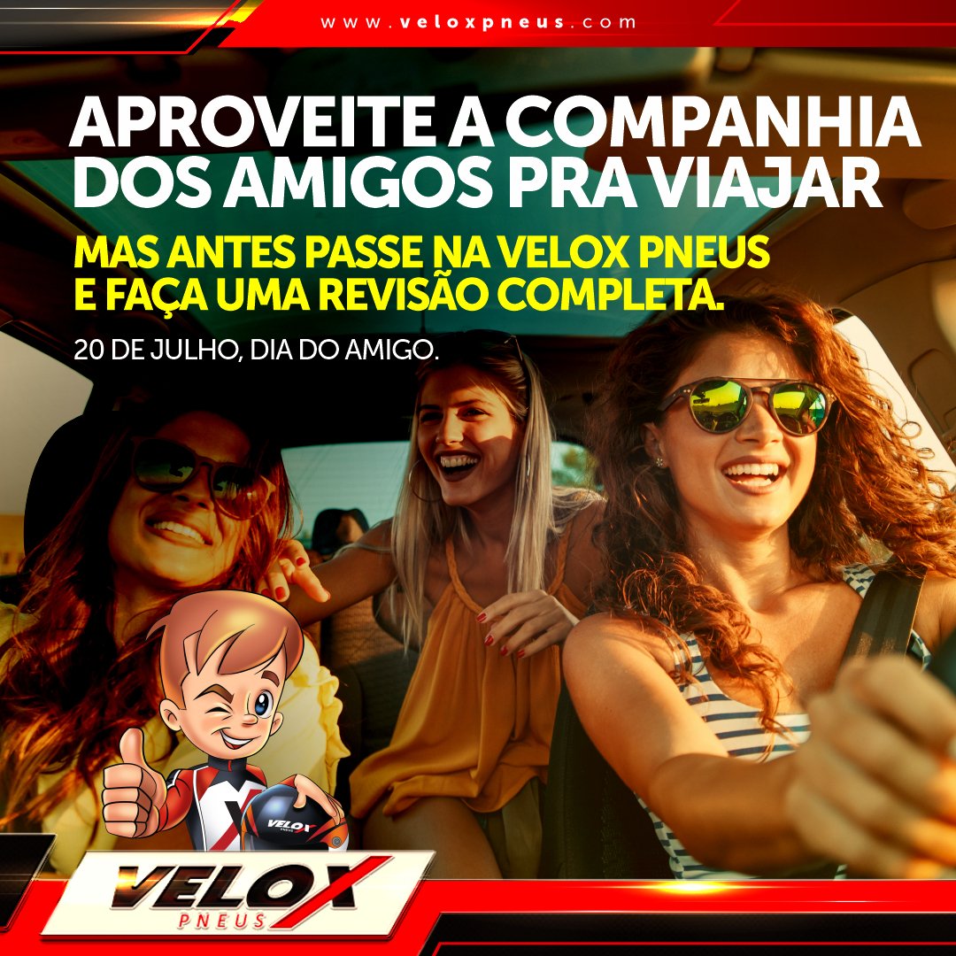 VeloxCustoms's tweet photo. Passe na Velox e faça uma revisão completa para viajar com seus Amigos!
20 de Julho é dia do Amigo!

Agende seu serviço e consulte condições e valores!

☎Ligue 0800 500 3000
📱WhatsApp (34) 9.9119-9830 https://t.co/XCKytW8JL5